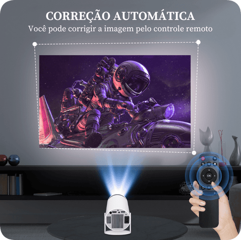 PROYECTOR HY300 l HD 4K l Android y Canales/Peliculas Gratis.