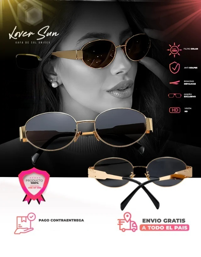 LoverSun® l Gafas Premium UV400 l  Estilo, Elegancia y Protección