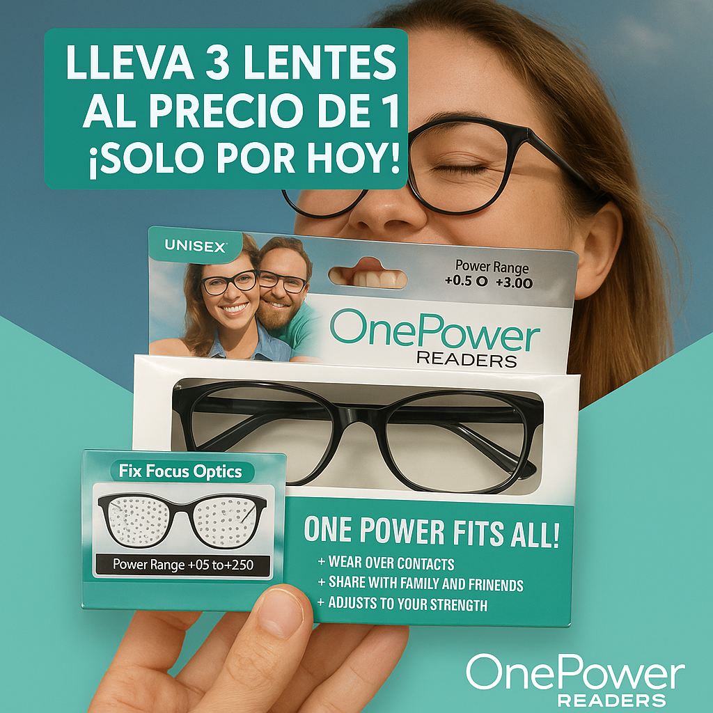 Lentes Multifocales con Graduación - OnePower®